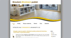 Desktop Screenshot of aparkety.cz